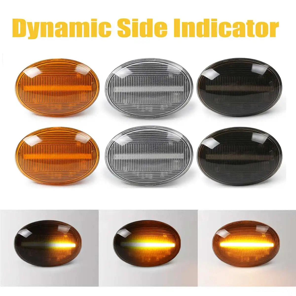 2pcs Flowing Turn Signal Light Dynamic LED Side Marker Side Indicator For BMW MINI Cooper R55 R56 R57 R58 R59 CL-R56-LSM-SM
2pcs Flowing Turn Signal Light Dynamic LED Side Marker Side Indicator For BMW MINI Cooper R55 R56 R57 R58 R59 CL-R56-LSM-SM