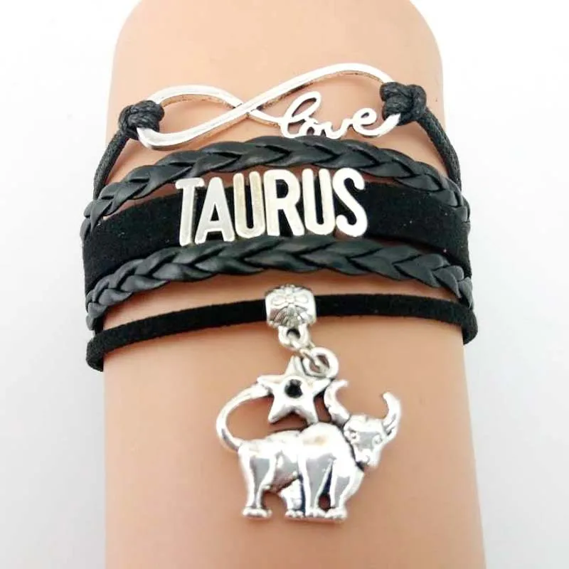 12 Constellation Zodiac Sign Black Braided Leather Bracelet Cancer Leo Virgo Libra Woven Strand Jewelry Punk Men Bracelets
12 Constellation Zodiac Sign Black Braided Leather Bracelet Cancer Leo Virgo Libra Woven Strand Jewelry Punk Men Bracelets