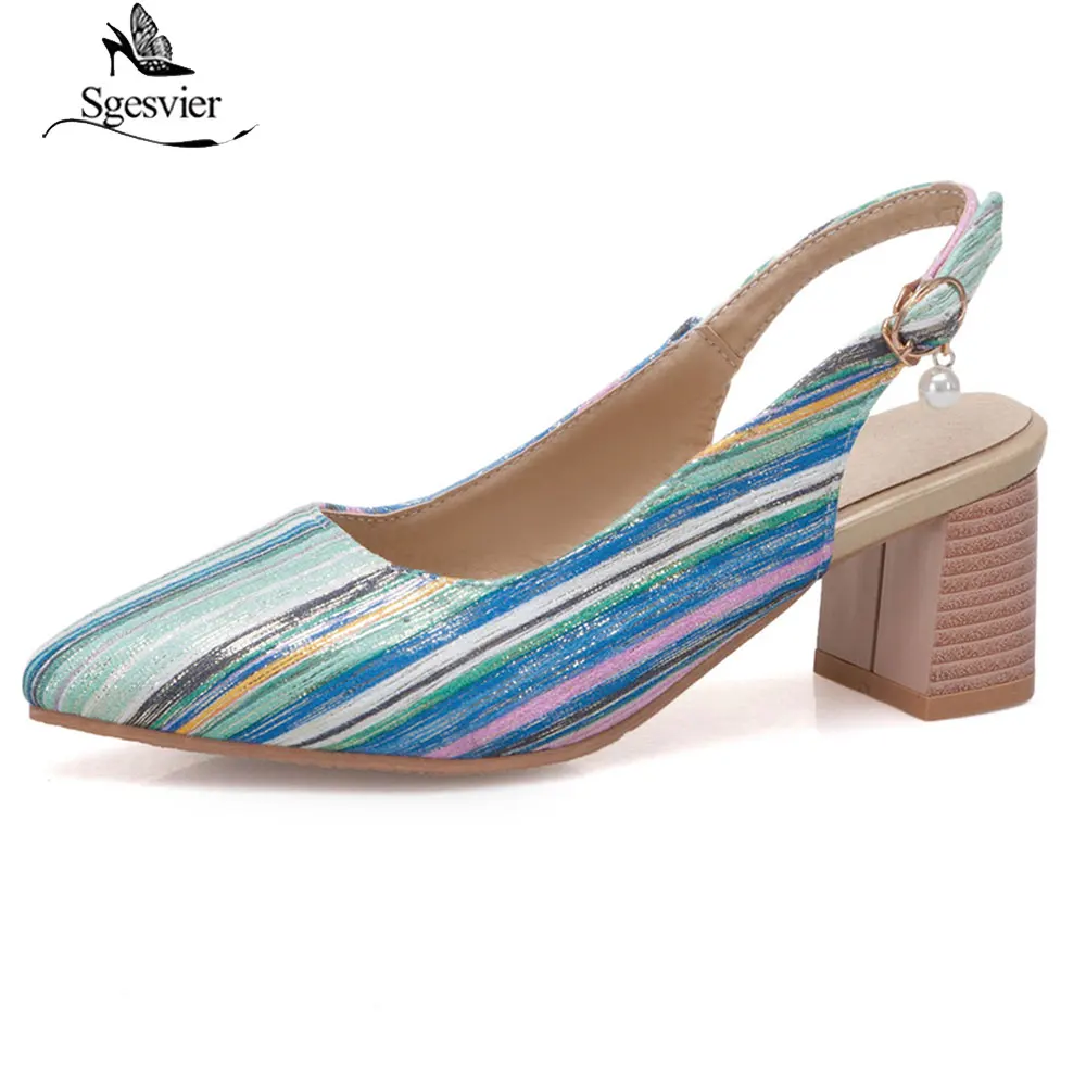 Sgesvier 2019 hot sale women sandals buckle summer strips shoes square high heels shoes elegant party wedding shoes woman G132
Sgesvier 2019 hot sale women sandals buckle summer strips shoes square high heels shoes elegant party wedding shoes woman G132