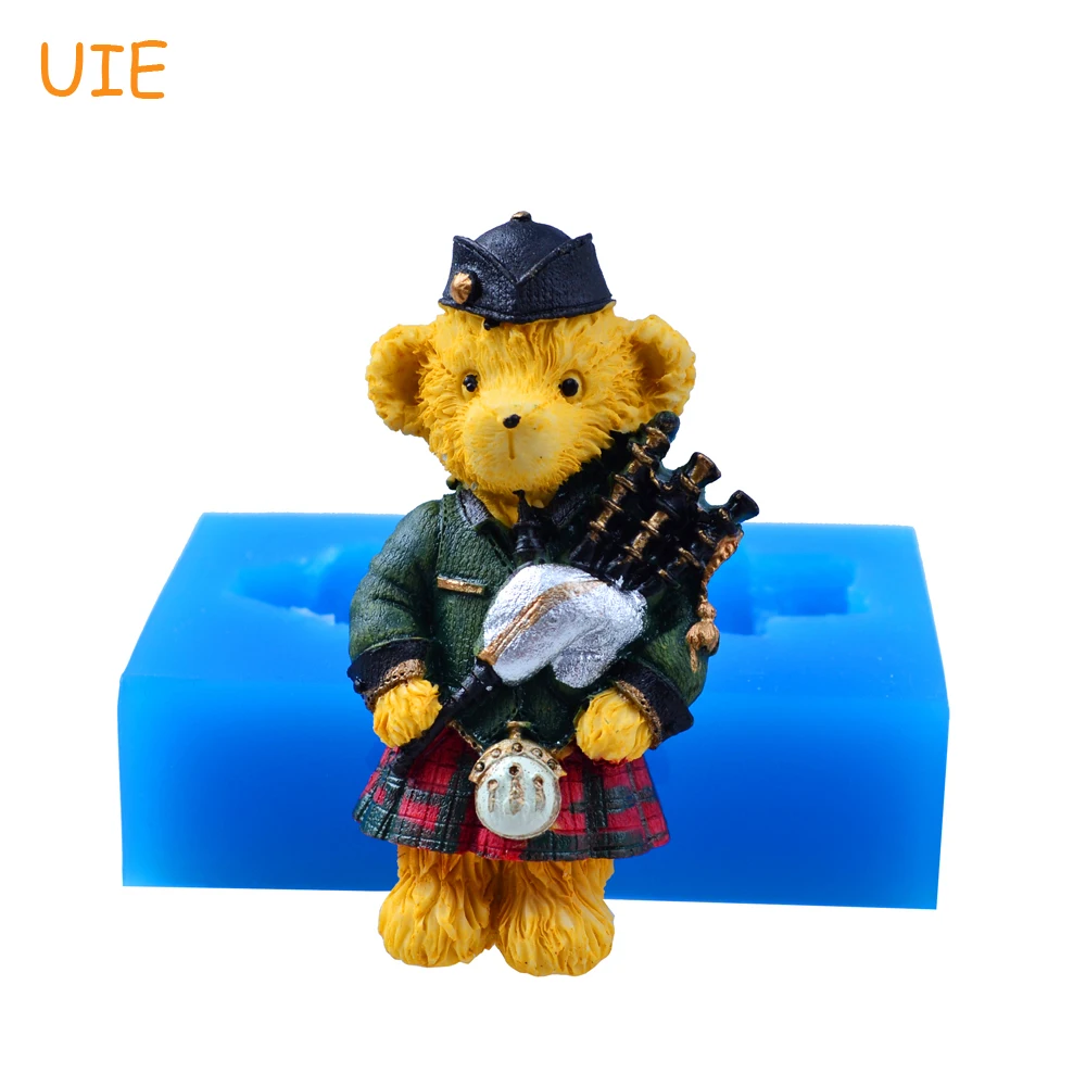 DYL524U 65.7mm 3D Bear Silicone Mold - Animal Mold Dessert, Fondant, Sugarcraft, Cookie Biscuit, DIY Handmade, Resin Clay, Soap
DYL524U 65.7mm 3D Bear Silicone Mold - Animal Mold Dessert, Fondant, Sugarcraft, Cookie Biscuit, DIY Handmade, Resin Clay, Soap
