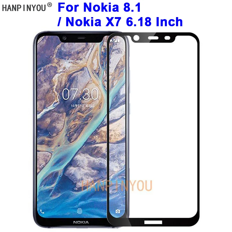 Для Nokia 8,1/Nokia X7 TA-1131 6,18 "9 H твердость 2.5D полное покрытие закаленная Защитная стеклянная пленка для экрана Защита
Для Nokia 8,1/Nokia X7 TA-1131 6,18 "9 H твердость 2.5D полное покрытие закаленная Защитная стеклянная пленка для экрана Защита