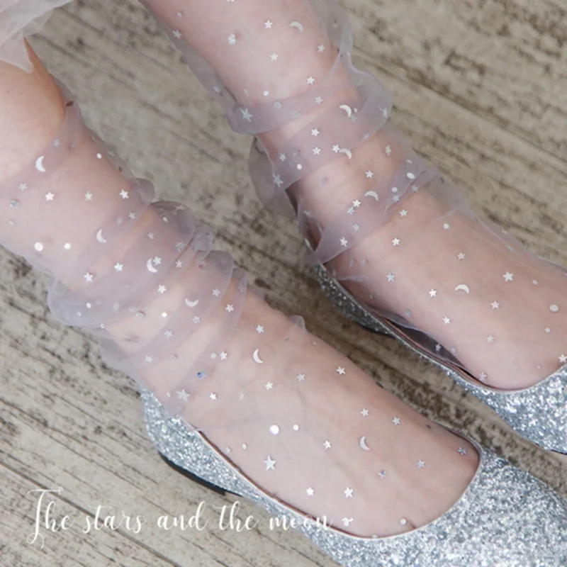 Sexy Lace Mesh Fishnet Socks Mixed Fiber Transparent Stretch Elasticity Ankle Net Yarn Thin Women Cool Socks
Sexy Lace Mesh Fishnet Socks Mixed Fiber Transparent Stretch Elasticity Ankle Net Yarn Thin Women Cool Socks