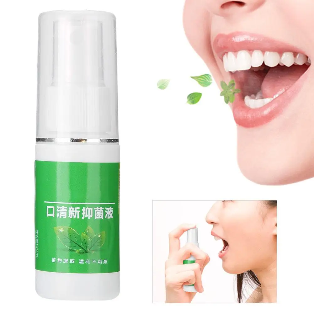 30 г мятный спрей для лечения неприятного запаха Halitosis ухода за полостью рта