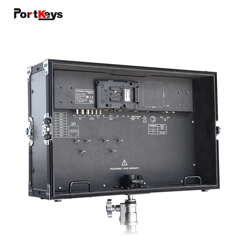 PortKeys MT20 19 5 дюйма HDMI/3G SDI полевой и студийный монитор камеры с жестким чехол 3D