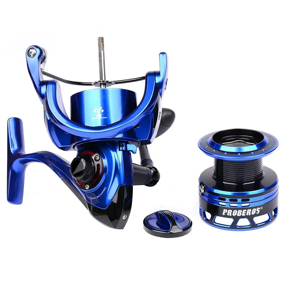 Head Flying Fishing Wheel 9+1 BB Shaft Spinning Round Line Cup 5.2:1 Speed ratio ZE5000/6000 Series | Спорт и развлечения