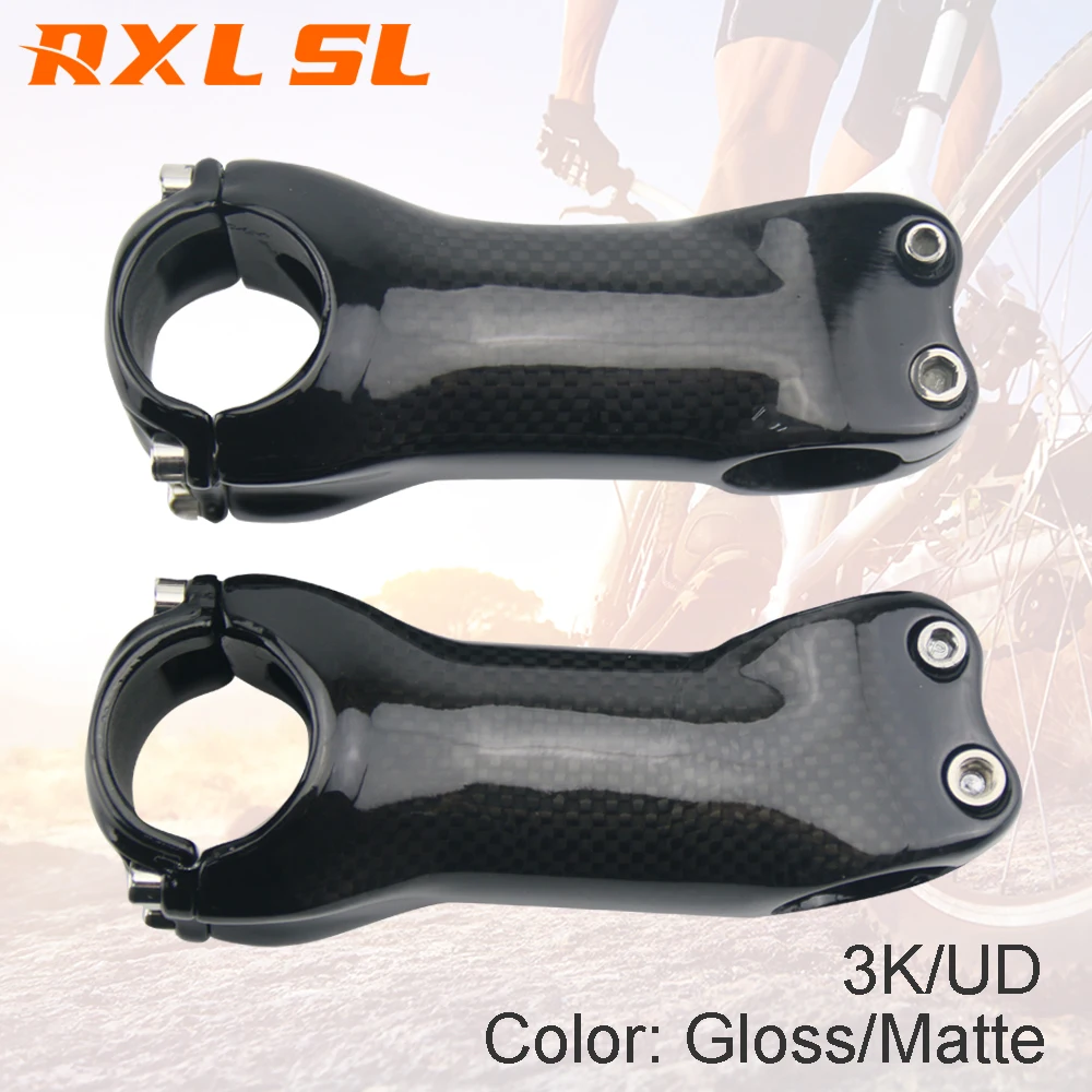 NO Logo Cycling Carbon Stem MTB 31.8mm Stem Carbon Road 6/17 Degree Black 3K Gloss/Matt 70/80/90/100/110/120/130mm Bicycle Stems
NO Logo Cycling Carbon Stem MTB 31.8mm Stem Carbon Road 6/17 Degree Black 3K Gloss/Matt 70/80/90/100/110/120/130mm Bicycle Stems