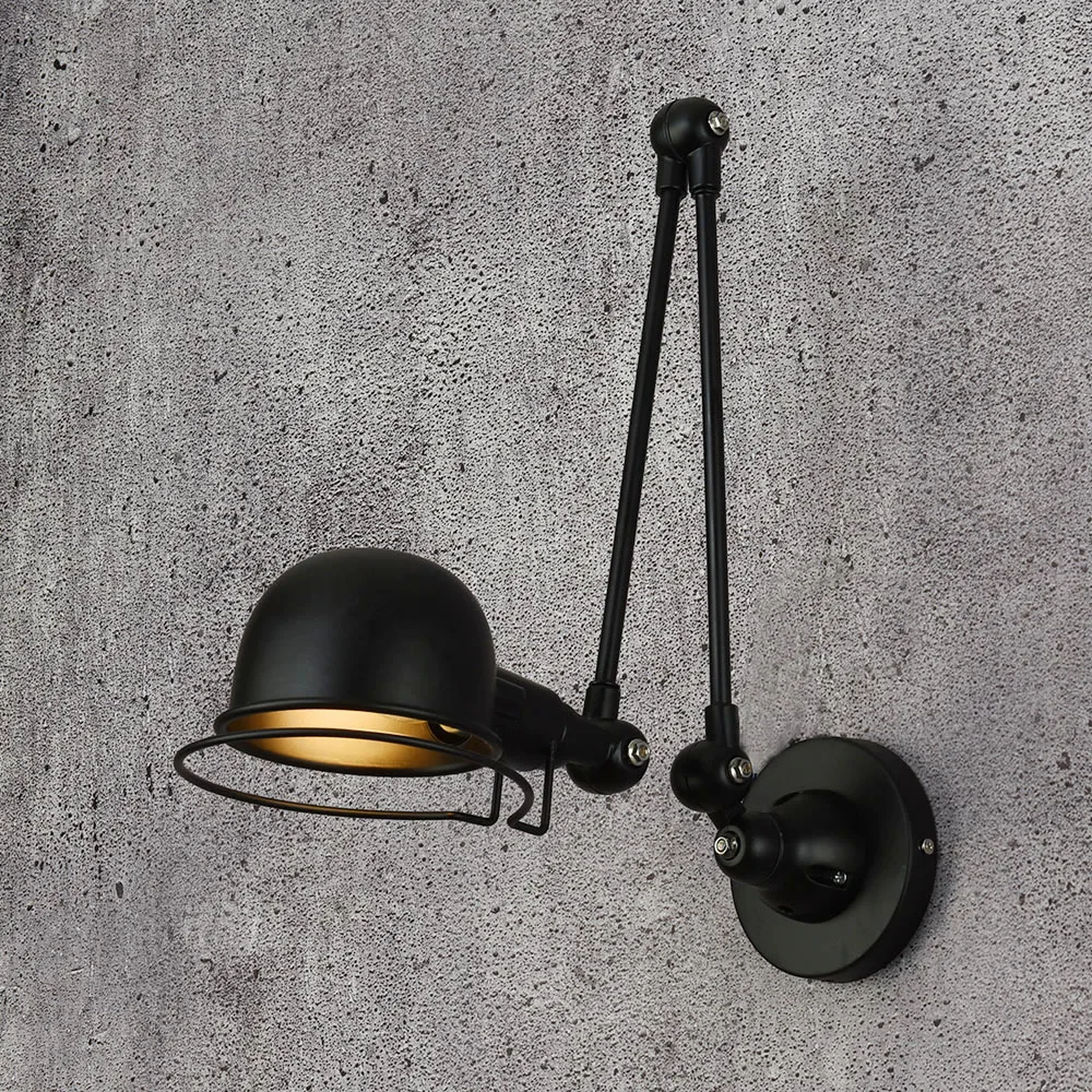 Classic Nordic loft industrial style adjustable jielde Wall Lamp Vintage sconce wall lights LED for living room bedroom bathroom | Лампы и