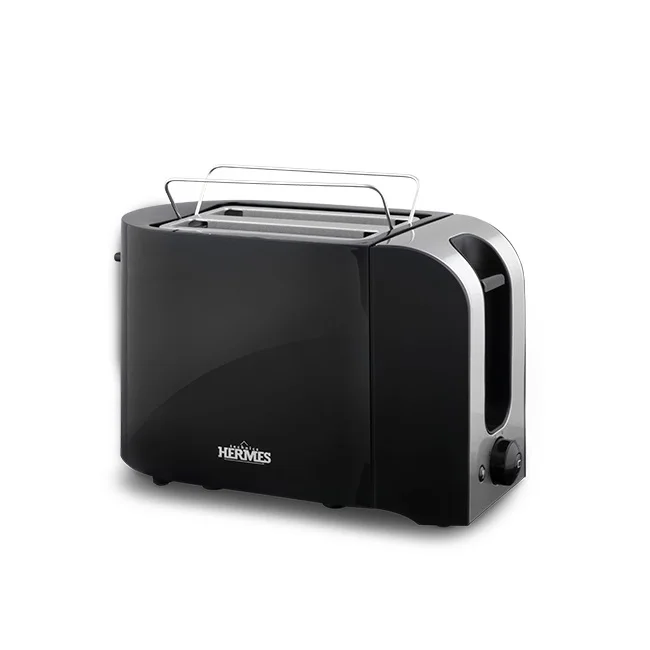 Тостер HERMES technics Black Elegance HT-TO 610 870W | Бытовая техника