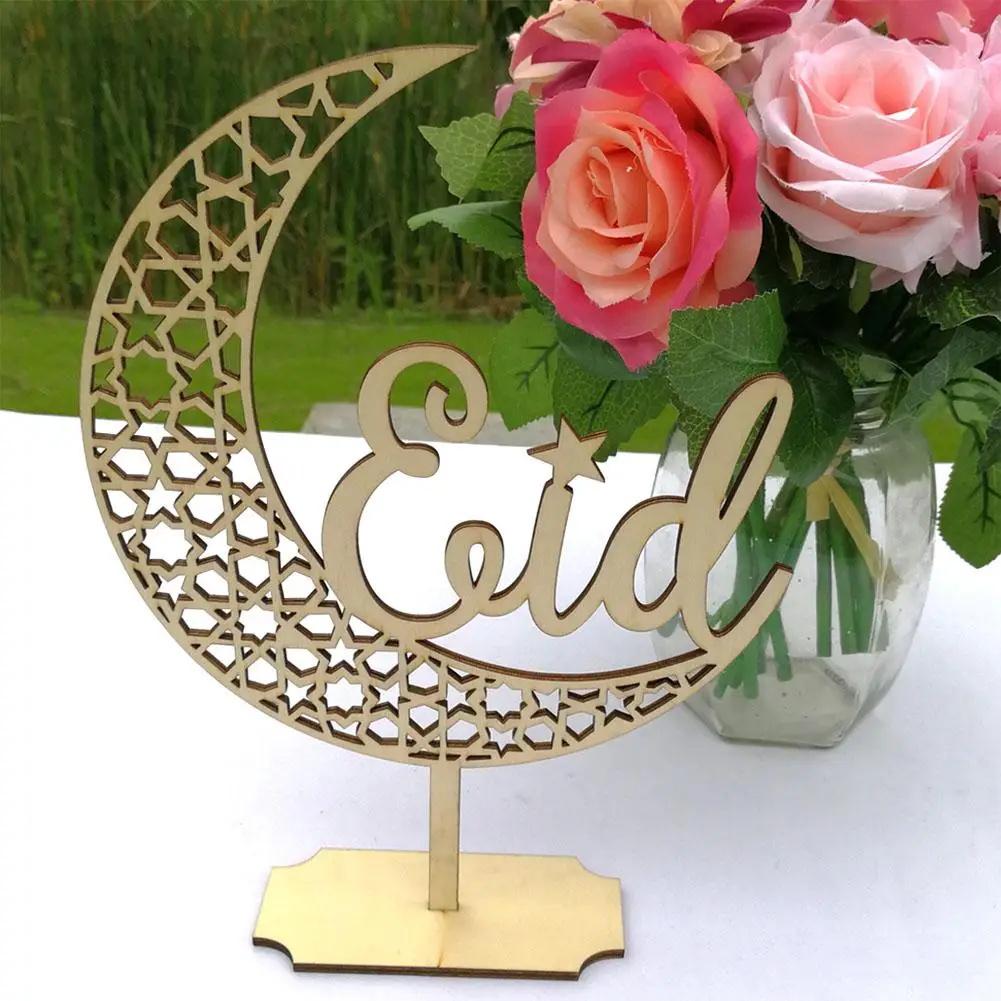 Украшение LanLan Eid домашнее декоративное украшение мусульманский ИД Мубарак деревянный полый декор в форме Луны
Украшение LanLan Eid домашнее декоративное украшение мусульманский ИД Мубарак деревянный полый декор в форме Луны