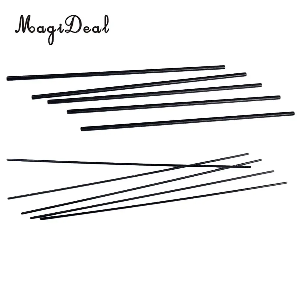 MagiDeal 5Pcs Black Carbon Fiber Tubes Hollow Pipe for Model Building Sand Table Model RC Airplane Lights Rack Garden Decor
MagiDeal 5Pcs Black Carbon Fiber Tubes Hollow Pipe for Model Building Sand Table Model RC Airplane Lights Rack Garden Decor