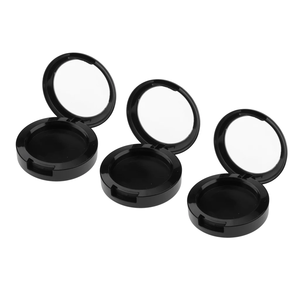 3Pcs Black Empty Powder Case Makeup Blush Box DIY Cosmetic Container with Clear Lid Travel Size Portable
3Pcs Black Empty Powder Case Makeup Blush Box DIY Cosmetic Container with Clear Lid Travel Size Portable
