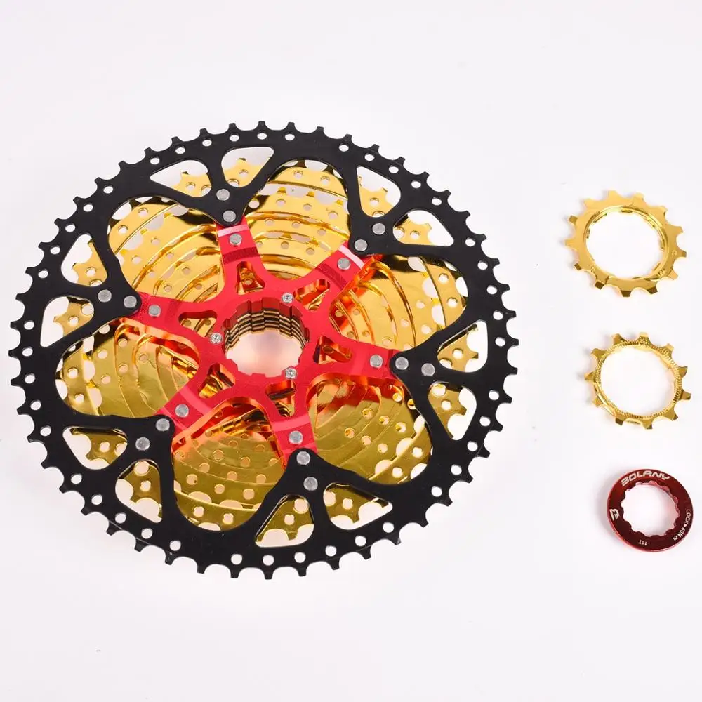 Bicycle flywheel 11 22 33S 11-42 46 50T card type MTB MoutainBike 11 22speed flywheel sprocket bicycle parts width ratio
Bicycle flywheel 11 22 33S 11-42 46 50T card type MTB MoutainBike 11 22speed flywheel sprocket bicycle parts width ratio