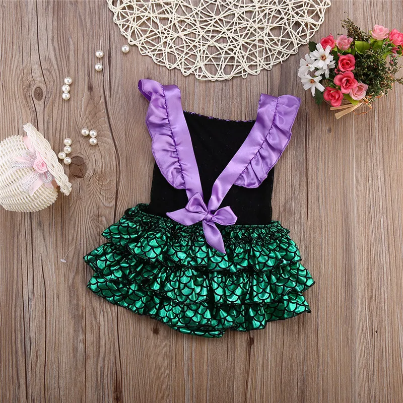 Little Kids Girl Mermaid Ruffles Frilly Sequined Bodysuits One Piece Princess Leotard Baby Clothing
Little Kids Girl Mermaid Ruffles Frilly Sequined Bodysuits One Piece Princess Leotard Baby Clothing