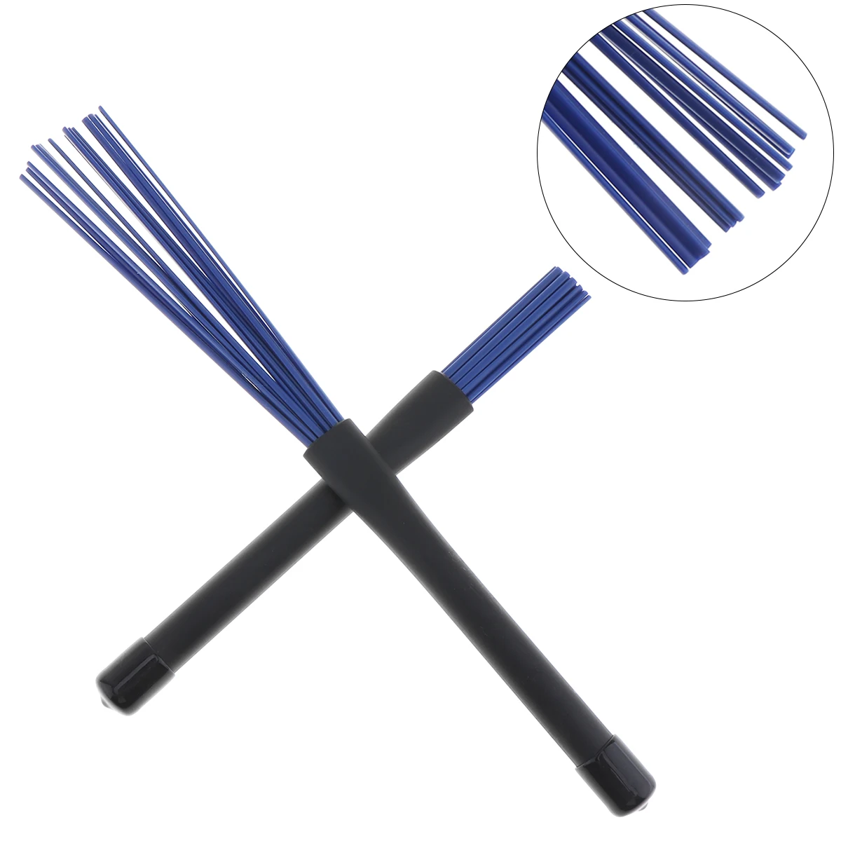 IRIN 1 Pair 32cm Blue Nylon Retractable Rubber Handles Jazz Drum Brushes Sticks For Musical Instruments Parts Accessories
IRIN 1 Pair 32cm Blue Nylon Retractable Rubber Handles Jazz Drum Brushes Sticks For Musical Instruments Parts Accessories