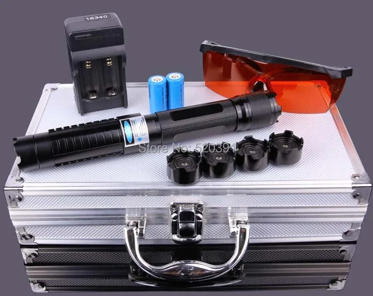 High Power Military Blue Laser Pointer 100W 100000m 450nm Flashlight light Burning Match/dry wood/black/burn Cigarettes Hunting
High Power Military Blue Laser Pointer 100W 100000m 450nm Flashlight light Burning Match/dry wood/black/burn Cigarettes Hunting