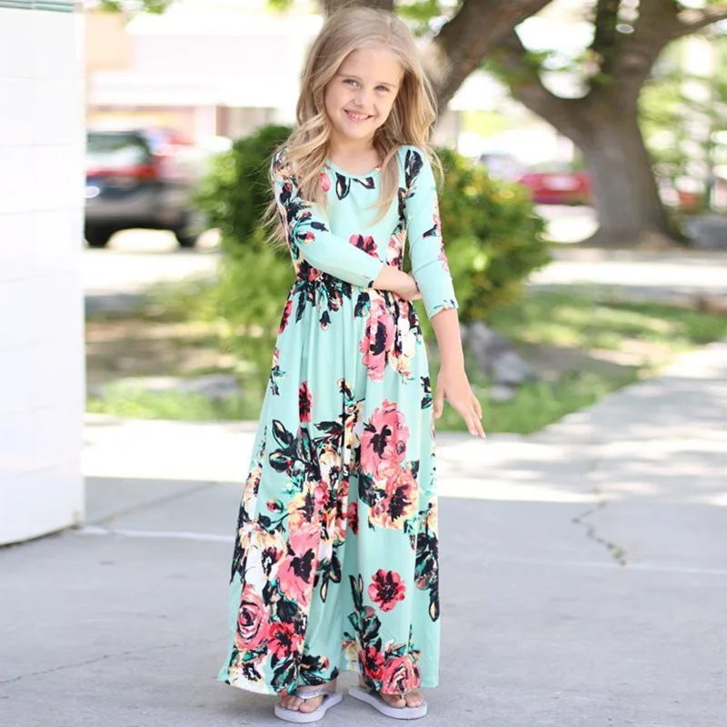 Girls Dress Summer Children Bohemia Maxi Dress Floral Princess Party Long Dresses for Girls 3 4 5 6 7 8 9 10 Years Girl Clothes
Girls Dress Summer Children Bohemia Maxi Dress Floral Princess Party Long Dresses for Girls 3 4 5 6 7 8 9 10 Years Girl Clothes