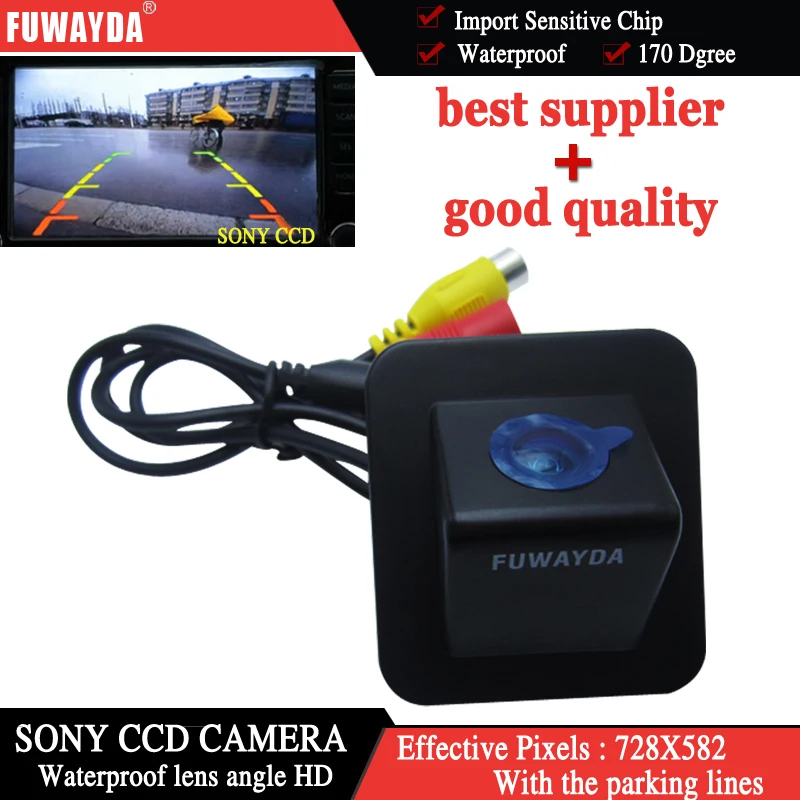FUWAYDA For SONY CCD Sensor Auto Car Rear View Reverse Mirror Image with Guide Line CAMERA for Hyundai Elantra Avante 2012 HD
FUWAYDA For SONY CCD Sensor Auto Car Rear View Reverse Mirror Image with Guide Line CAMERA for Hyundai Elantra Avante 2012 HD