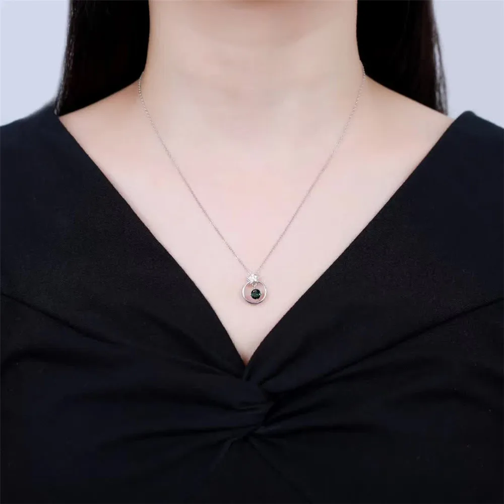 SGARIT brand wholesale new style 925 sterling silver jewelry natural pink green tourmaline gemstone pendant necklace women
SGARIT brand wholesale new style 925 sterling silver jewelry natural pink green tourmaline gemstone pendant necklace women