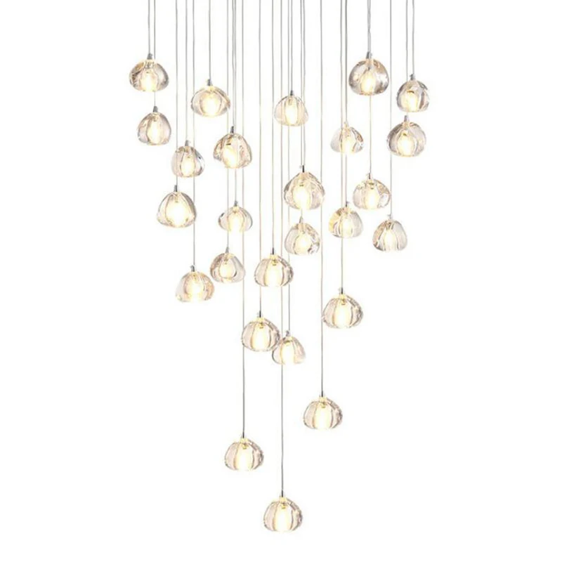 Modern Crystal Chandeliers LED Lighting Large Chandelier Hotel Restaurant Hanging Ladder Crystal Lamps Living Room Lights
Modern Crystal Chandeliers LED Lighting Large Chandelier Hotel Restaurant Hanging Ladder Crystal Lamps Living Room Lights