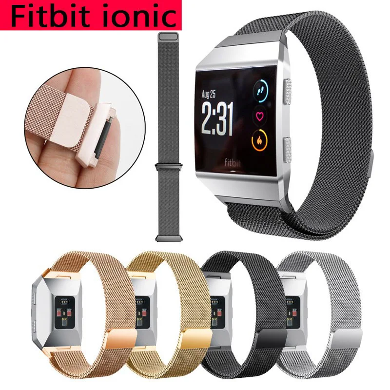 Stainless Steel Bracelet for Fitbit ionic Watch Milanese Loop Steel Bands for Fitbit ionic Stainless Steel for Fitbit charge 2
Stainless Steel Bracelet for Fitbit ionic Watch Milanese Loop Steel Bands for Fitbit ionic Stainless Steel for Fitbit charge 2