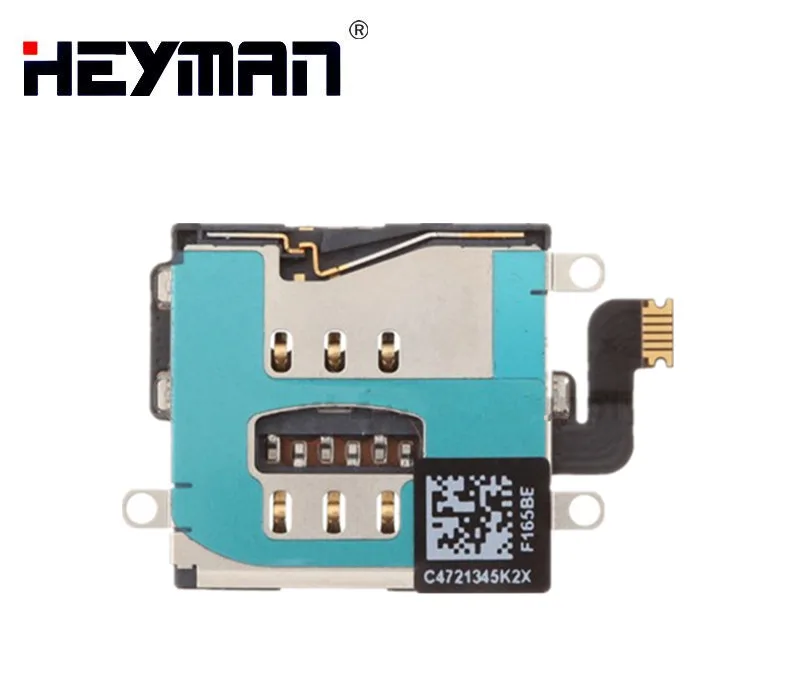 for iPad 4 SIM Card Reader Contact with Bracket with Flex Cable Ribbon Replacement
for iPad 4 SIM Card Reader Contact with Bracket with Flex Cable Ribbon Replacement