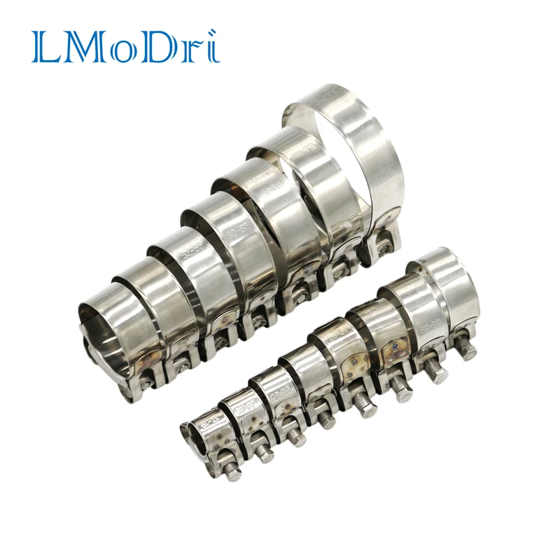 LMoDri New Universal Duty Stainless Steel Motorcycle Exhaust Banjo Clamp Clip For Slip-on Type Motorcycle Muffler Silencer
LMoDri New Universal Duty Stainless Steel Motorcycle Exhaust Banjo Clamp Clip For Slip-on Type Motorcycle Muffler Silencer