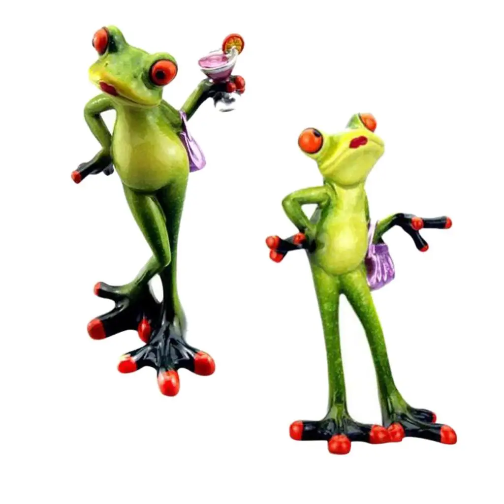 2Pcs 3D Frog Decoration Animal Resin Crafts Figurines Cute Crafts Toy Tabletop Ornament
2Pcs 3D Frog Decoration Animal Resin Crafts Figurines Cute Crafts Toy Tabletop Ornament