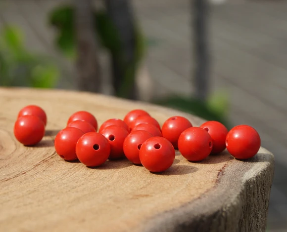 

4mm/6mm/8mm/10mm/12mm/14mm/16mm/18mm Cinnabar Beads Red Round Bead Mala Japa Mala Bracelet Jewellry Findings DIY Accessories