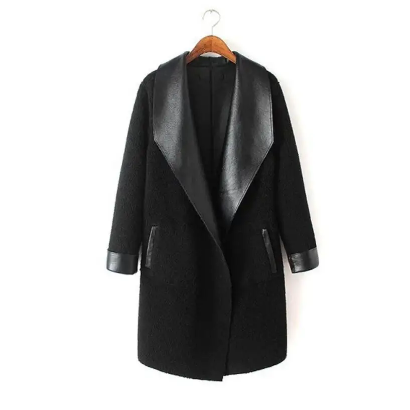 Free Shipping Large Size Autumn And Winter European And American Women's Thicker Lamb Fur Pu Leather Black Lapel Coat/xl-5xl
Free Shipping Large Size Autumn And Winter European And American Women's Thicker Lamb Fur Pu Leather Black Lapel Coat/xl-5xl