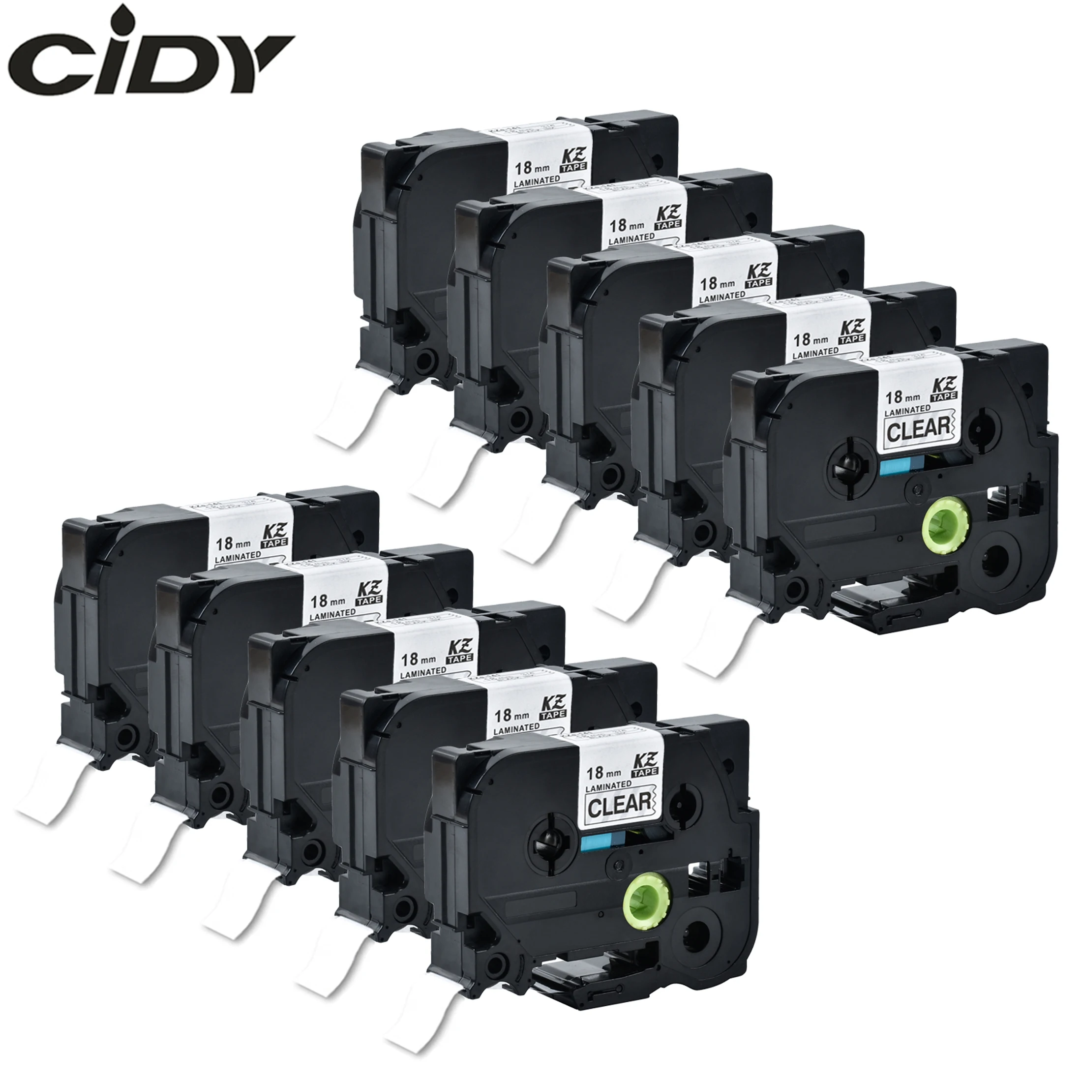 CIDY compatible for brother 18mm tze laminated tape tze141 tze 141 tze-141 tz141 tz-141 for brother label maker printer ribbon
CIDY compatible for brother 18mm tze laminated tape tze141 tze 141 tze-141 tz141 tz-141 for brother label maker printer ribbon