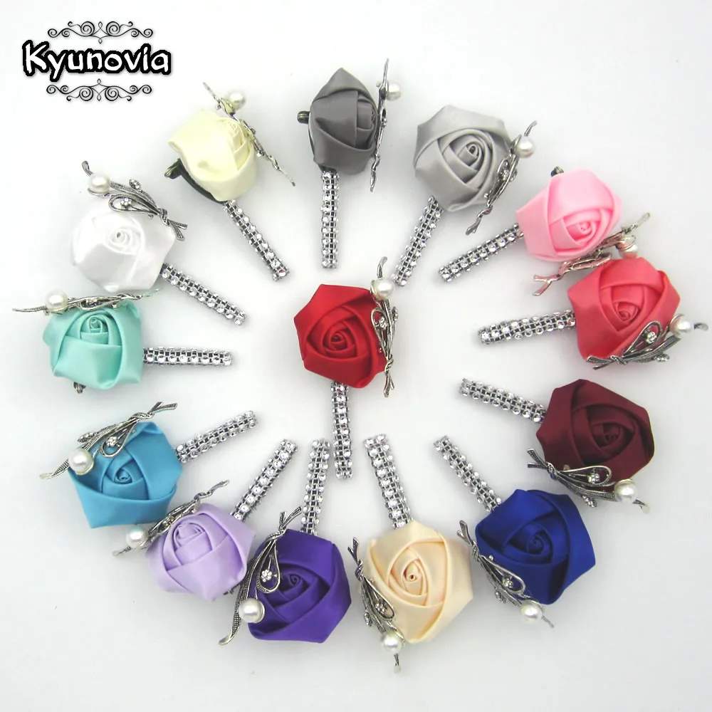 Kyunovia Custom Made Flower Lapel Pin Mens Wedding Boutonniere Handmade Wedding Brooch Buttonhole Grooms Boutonnieres Z05
Kyunovia Custom Made Flower Lapel Pin Mens Wedding Boutonniere Handmade Wedding Brooch Buttonhole Grooms Boutonnieres Z05
