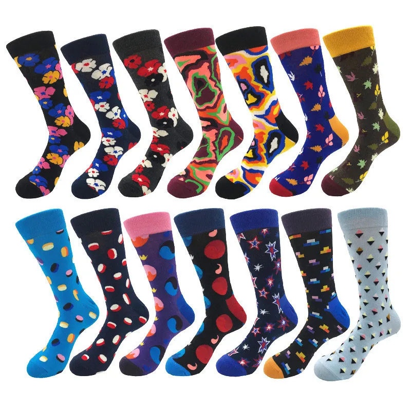 5 Pairs New Arrival Cotton Men Crew Socks Flower Cactus Hip Hop British Style Casual Sock Men Designer Brand Novelty Socks Meias
5 Pairs New Arrival Cotton Men Crew Socks Flower Cactus Hip Hop British Style Casual Sock Men Designer Brand Novelty Socks Meias