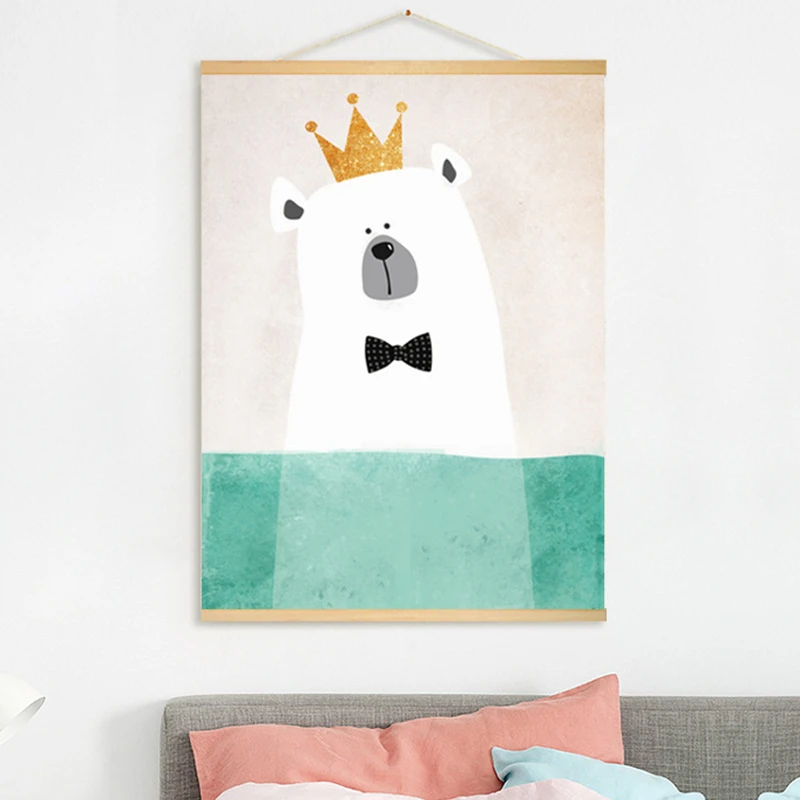 Watercolor Polar Bear Hippo Print Pictures Wall Scroll Painting Poster With Wood Frame Photography Background Backdrop
Watercolor Polar Bear Hippo Print Pictures Wall Scroll Painting Poster With Wood Frame Photography Background Backdrop
