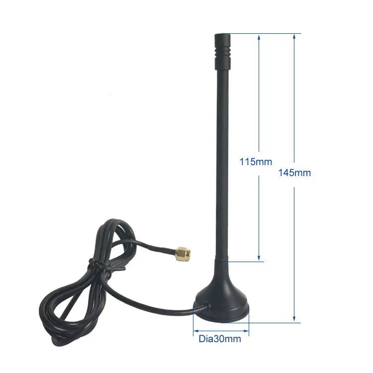 CDMA GPRS GSM WCDMA 3G 4G полночастотная 5dbi маленькая присоска антенна DTU модуль антенна с высоким коэффициентом усиления
CDMA GPRS GSM WCDMA 3G 4G полночастотная 5dbi маленькая присоска антенна DTU модуль антенна с высоким коэффициентом усиления
