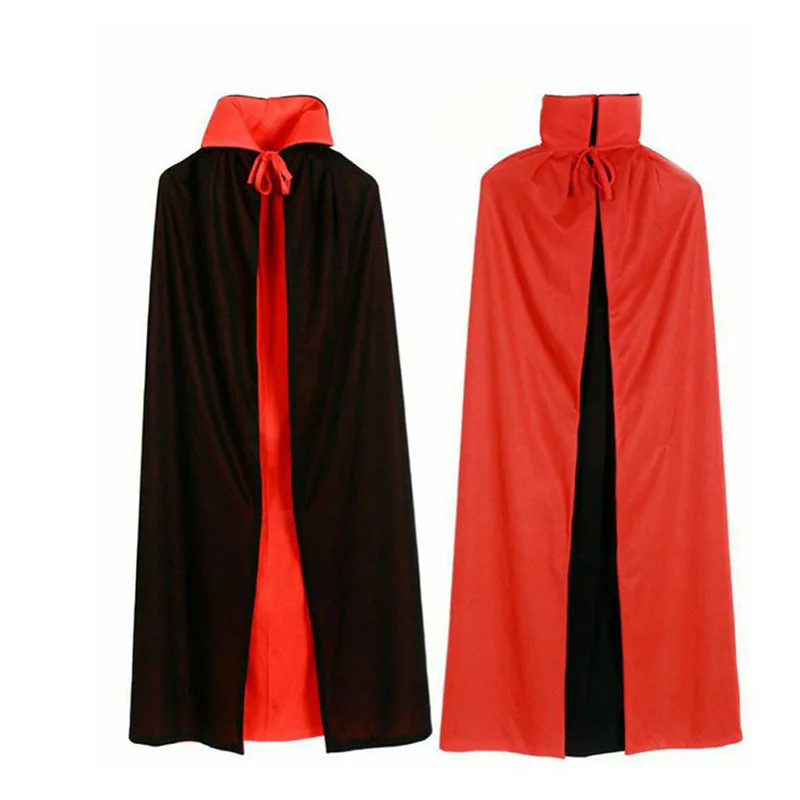Halloween witches collar black and red cape cloak cosplay vampire cape worn on both sides of the double cloak
Halloween witches collar black and red cape cloak cosplay vampire cape worn on both sides of the double cloak