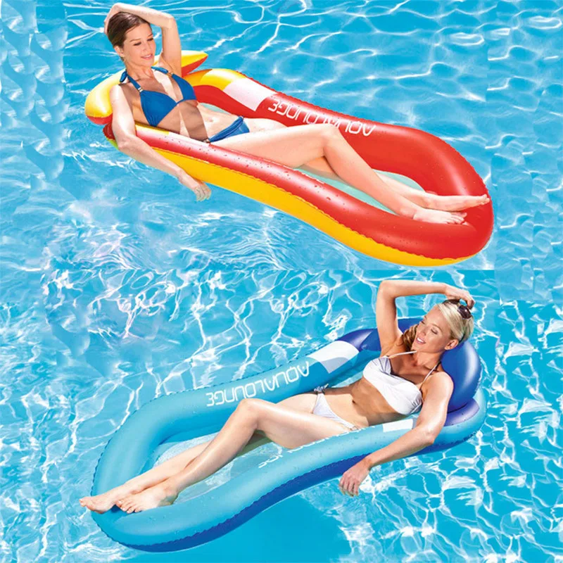 Summer Inflatable Beach Lounger Backrest Water Sports Hammock Single Air Mattresses Recliner Floating Sleeping Bed Chair Cushion
Summer Inflatable Beach Lounger Backrest Water Sports Hammock Single Air Mattresses Recliner Floating Sleeping Bed Chair Cushion