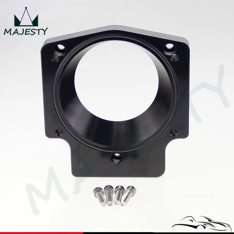 102MM manifold adapter plate for 102MM THROTTLE BODY GEN III LS1 LS2 LS6 LSX LS4 Silver
102MM manifold adapter plate for 102MM THROTTLE BODY GEN III LS1 LS2 LS6 LSX LS4 Silver