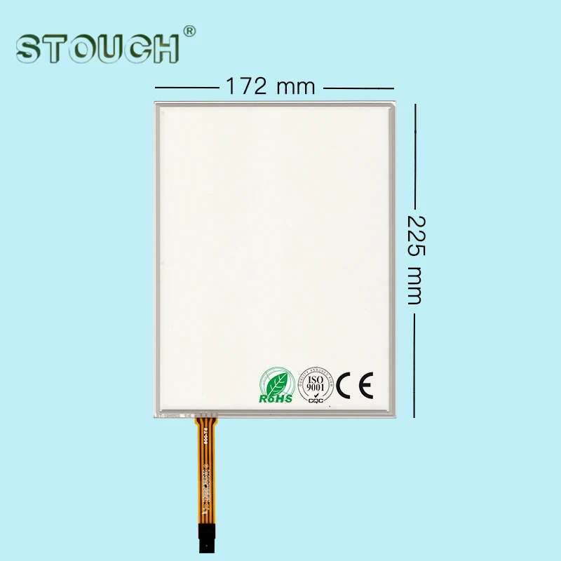 Сенсорный экран 10,4 дюйма 4:3 для AMT9509/9509B/промышленных устройств 4-контактный 225*172 мм 10-дюймовый стеклянный дигитайзер Сенсорная панель из Кит...
Сенсорный экран 10,4 дюйма 4:3 для AMT9509/9509B/промышленных устройств 4-контактный 225*172 мм 10-дюймовый стеклянный дигитайзер Сенсорная панель из Кит...