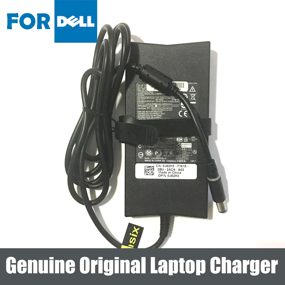 Оригинальный блок питания для ноутбука DELL LATITUDE E4300 E5500 E5400 DA130PE1 00 JU012 90 Вт 19 5 в