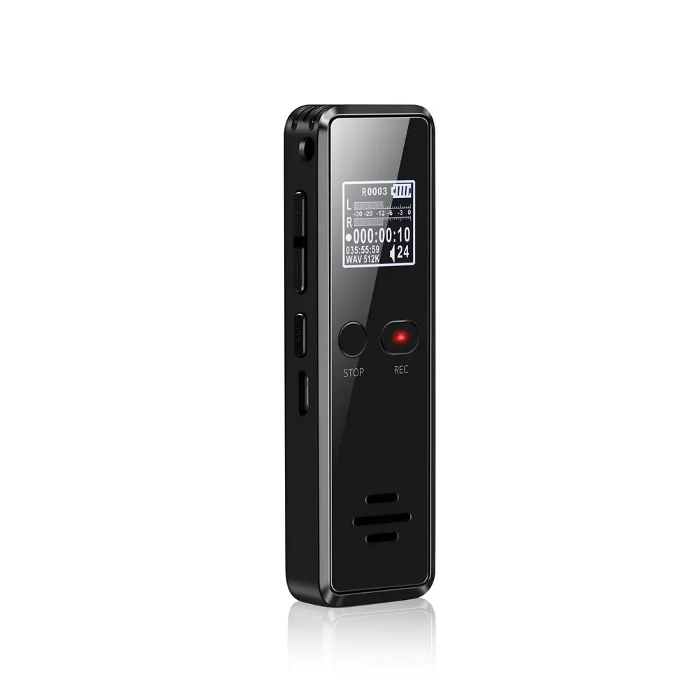 

NEW Vandlion V90 Digital Voice Activated Recorder Dictaphone Long Distance Audio Recording MP3 Player Noise Reduction WAV Record