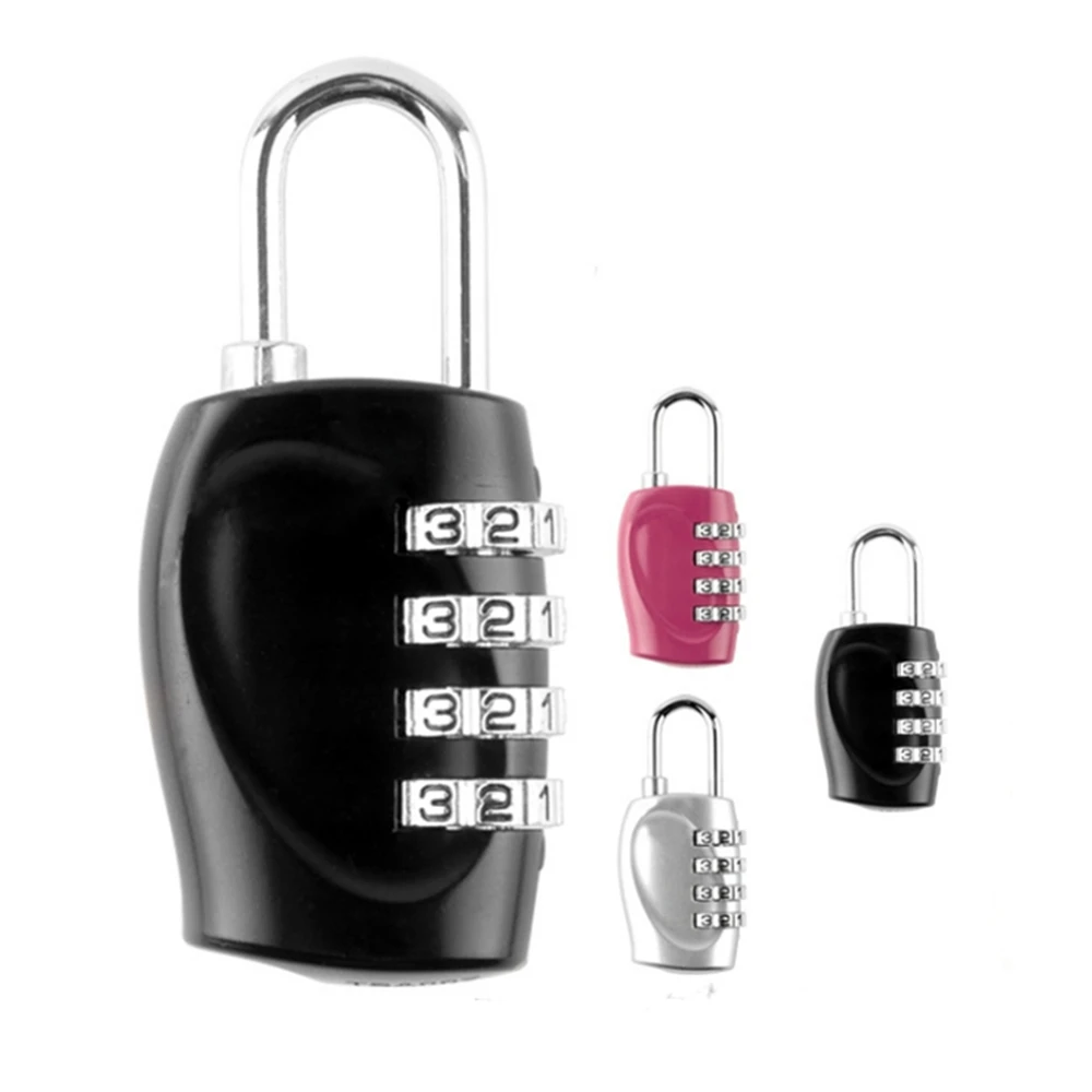 4 Dial Digit Security Password Lock Combination Zinc Alloy Suitcase Luggage Coded Lock Cupboard Cabinet Locker Padlock Black
4 Dial Digit Security Password Lock Combination Zinc Alloy Suitcase Luggage Coded Lock Cupboard Cabinet Locker Padlock Black
