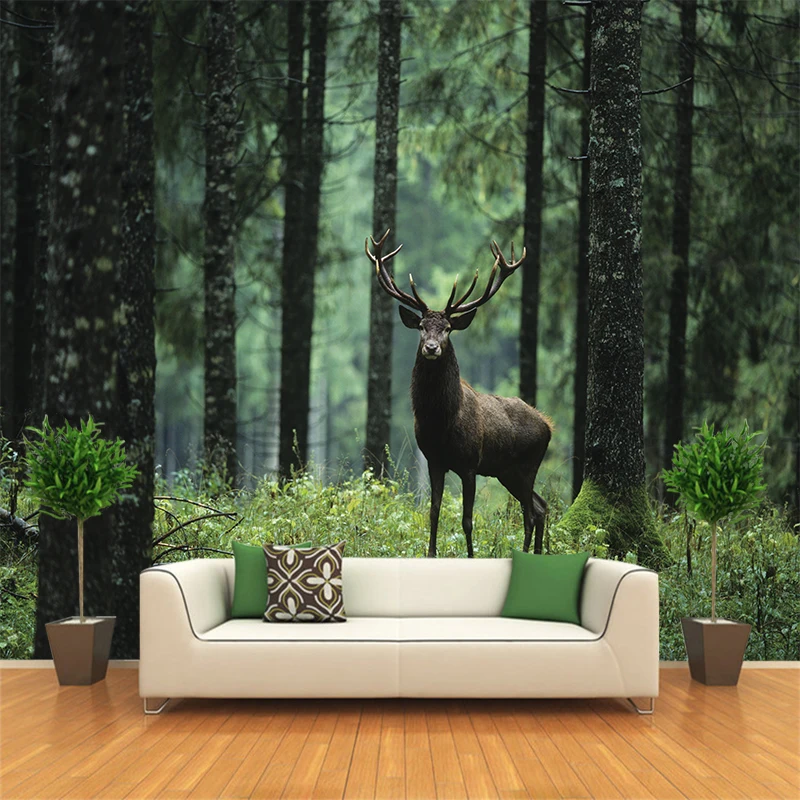 Creative Canvas Painting Forest Tree Deer Traditional Wallpaper Wall Pictures Art Print Poster Home Decoration YBZ186
Creative Canvas Painting Forest Tree Deer Traditional Wallpaper Wall Pictures Art Print Poster Home Decoration YBZ186