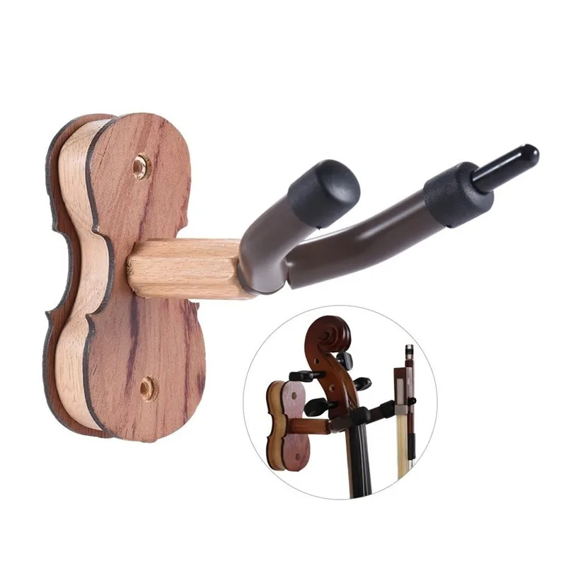 Violin & Viola Hanger Hook with Bow Holder for Home & Studio Wall Mount Use Made of Hardwood
Violin & Viola Hanger Hook with Bow Holder for Home & Studio Wall Mount Use Made of Hardwood