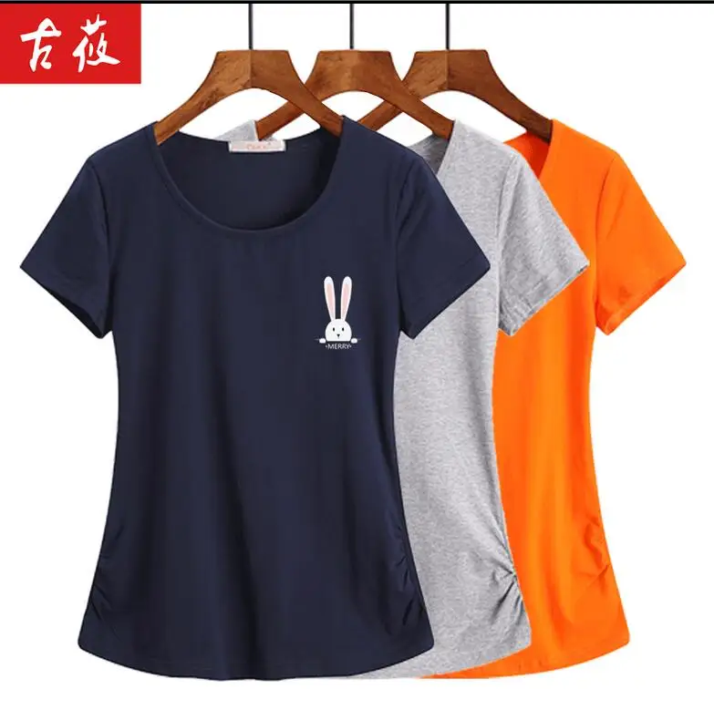 Summer 2018 Fashion Women t shirt Short Sleeve O-Neck Casual Cotton Tops Shirt tees Female M-6XL Plus size women clothing
Summer 2018 Fashion Women t shirt Short Sleeve O-Neck Casual Cotton Tops Shirt tees Female M-6XL Plus size women clothing