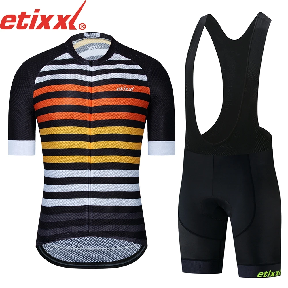 ETIIXXL 100% Polyester Breathable Cycling Jersey set MTB Bicycle Wear Racing Bike Clothing Cycling Sportswear Ropa Ciclismo
ETIIXXL 100% Polyester Breathable Cycling Jersey set MTB Bicycle Wear Racing Bike Clothing Cycling Sportswear Ropa Ciclismo