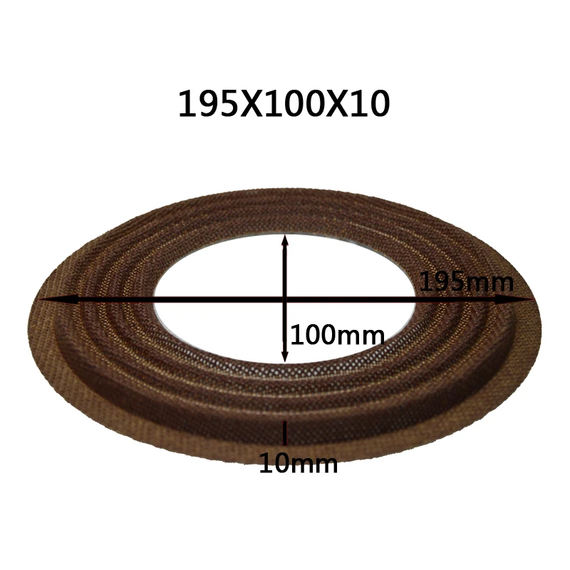 2pcs 195x65.5/195x100mm Elastic Wave Loudspeaker Subwoofer Woofer Bass Speaker Repair Spider Damper
2pcs 195x65.5/195x100mm Elastic Wave Loudspeaker Subwoofer Woofer Bass Speaker Repair Spider Damper