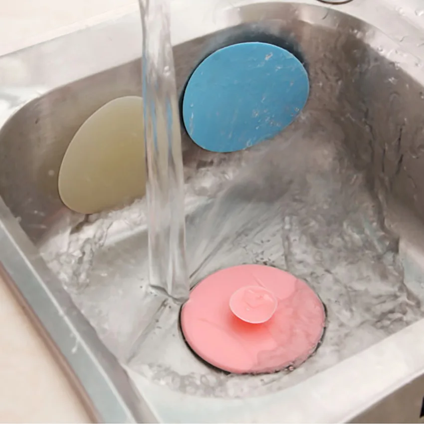Silicone Sink Stopper Drain Plug Kitchen Chrome Ring Basin Laundry Bathroom Sink & Bathtub Accessories
Silicone Sink Stopper Drain Plug Kitchen Chrome Ring Basin Laundry Bathroom Sink & Bathtub Accessories