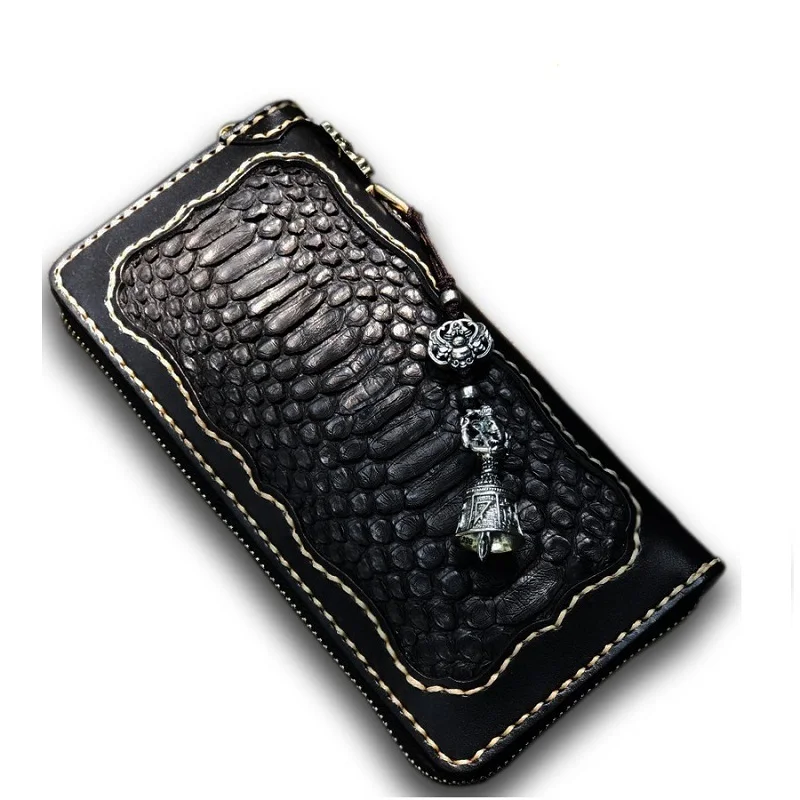 real Snakeskin woman wallet woman's wallet Classic luxury Zipper wallets leather perfect Wallet Ladies black designer purse 2019 
real Snakeskin woman wallet woman's wallet Classic luxury Zipper wallets leather perfect Wallet Ladies black designer purse 2019