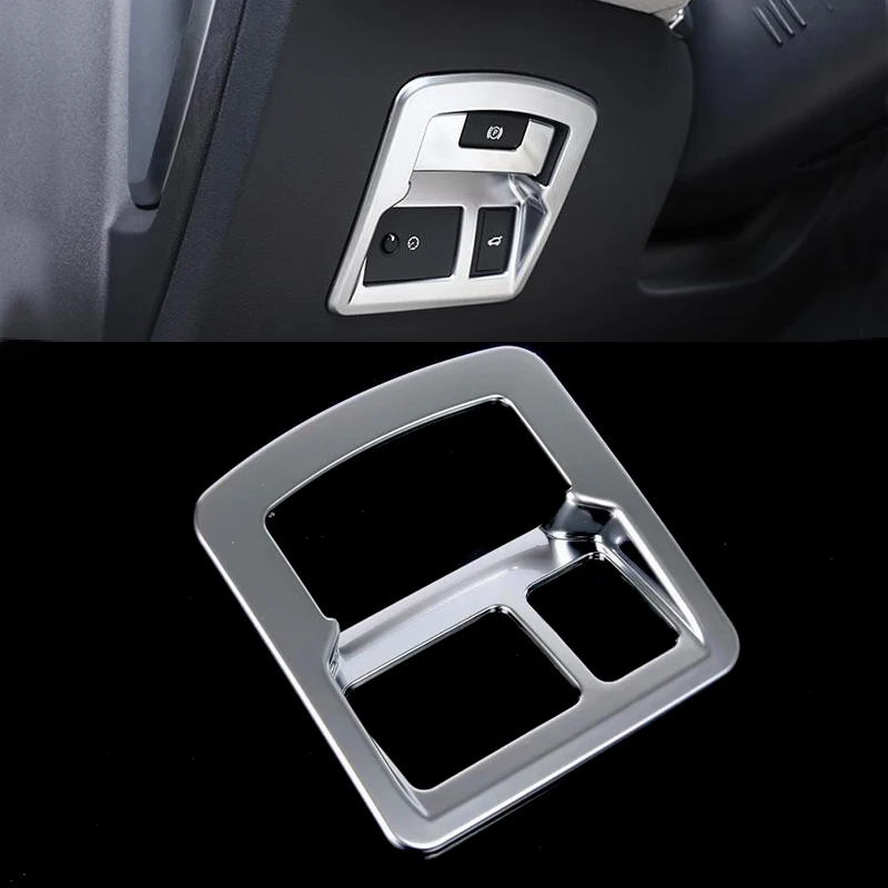 ABS Chrome Matt Silver Rear Trunk Switch Plate Frame Cover Trim For Land Rover Range Rover Velar 2018 Tail door switch cover
ABS Chrome Matt Silver Rear Trunk Switch Plate Frame Cover Trim For Land Rover Range Rover Velar 2018 Tail door switch cover