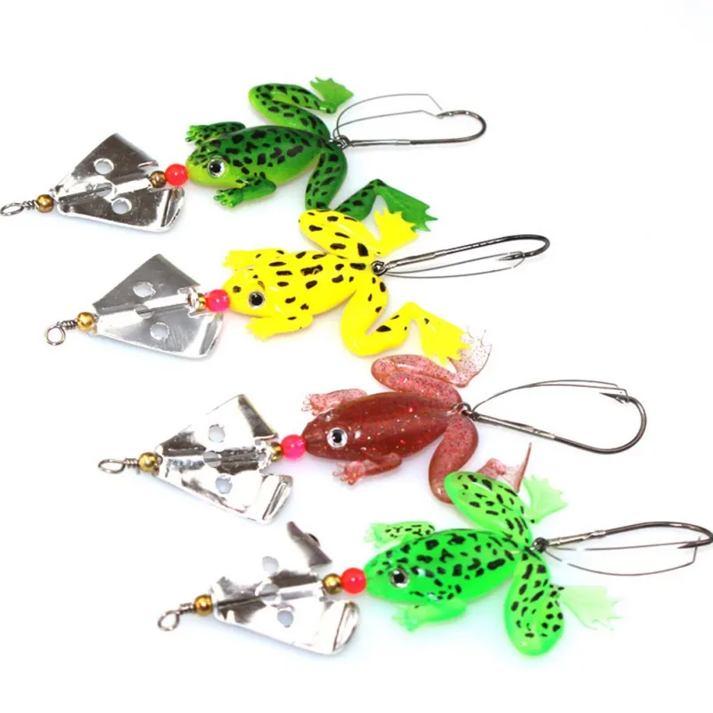 1 PCS Rubber Frog Software Fake Lures Outdoor Fishing Baits 8cm 6.2g 4 Colors Bass CrankBait Tackle Bait Lure
1 PCS Rubber Frog Software Fake Lures Outdoor Fishing Baits 8cm 6.2g 4 Colors Bass CrankBait Tackle Bait Lure